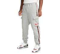 Nike Pantalone Polsino Grigio/Rosso DX2030 Grigio/Rosso S