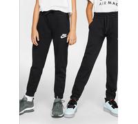 Nike Pantalone Sportswear Club Fleece, Junior - 010 (Nero/Bianco)