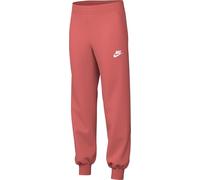Nike Pantaloni Aderenti A Vita Alta Sportswear Club Fleece - Ragazza, Magic Ember/Magic Ember/White, FD2921-814, XL