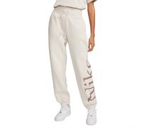 Nike Pantaloni Con Polsino Logo Classics Bianco Donna M