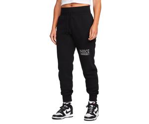 Nike Pantaloni Con Polsino Swoosh Nero Donna M