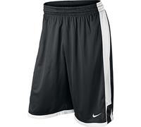 Nike, Pantaloni Corti Uomo Team Post Up, Nero (Black/White), XL