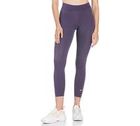Nike Pantaloni da donna W NSW ESSNTL LGGNG 7/8 LBR MR (confezione da 1), Uvetta scuro/Bianco, XS