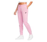 NIKE - Pantaloni da Tuta W NSW ESSNTL Pant Reg FLC MR/W NSW ESSNTL Pant Reg FLC MR in Cotone, Rosa Pastello (L)