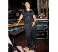 Nike Sportswear Phoenix Fleece W - pantaloni fitness - donna M Black woman