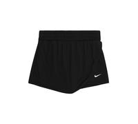 Pantaloncini per ragazze Nike Girls Breezy Mid-Rise - black/white - Nero