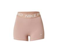 Shorts per il ciclo modello ciclista 8 cm a vita media Nike Pro Leak Protection - Donna - Marrone L (IT 48-50)
