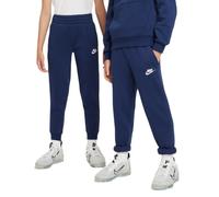 Pantaloni per ragazze Nike Club Fleece Jogger - midnight navy/white - Blu (L)