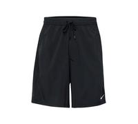 NIKE Pantaloni sportivi 'FORM 9IN' nero / bianco Uomo NIKE S nero / bianco