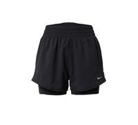 NIKE Pantaloni sportivi nero / argento Donna NIKE XS nero / argento