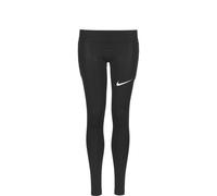 Nike Padded Gardien Goalkeeper Tight, Pantaloni da Portiere Bambini, Nero/Nero/Bianco, XS