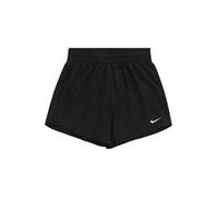 Pantaloncini da bambina nike dri fit one high rise nero