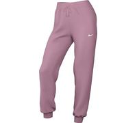 Nike Pantaloni Tuta A Vita Media Sportswear Phoenix Fleece - Donna, Elemental Pink/Sail, FZ7626-699, M