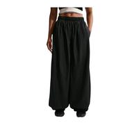 Nike - Pantaloni Tuta Balloon a Vita Alta Oversize - - Sport - Donna - Nero - S