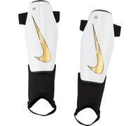 Nike Parastinchi unisex per bambini Y Nk Chrg Grd Su23, bianco/nero/MTLC Gold Coin, DX4610-101, M