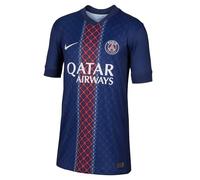 Nike Paris Saint-Germain Dri-Fit Jersey SS Stadium Home Unisex - Bambini e Ragazzi, Midnight Navy/Midnight Navy/Wh, 134/140