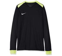 Nike Park Derby II LS Maglietta, Bambini, Park Derby II LS, Nero (Black/Volt/White), L