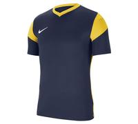 Nike Park Derby III, Maglietta a Manica Corta Uomo, Blu (Midnight Navy/Tour Giallo/Bianco), S