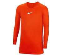 Nike Park First Layer Jersey LS Maglia, Unisex Bambini, Safety Orange/White, XL