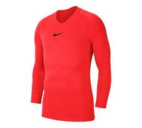 Nike, Park, Maglia Manica Lunga, Cremisi Brillante/Nero, m