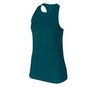 Nike Performance all Over Mesh Canotta da Donna, Donna, AO9966, Midnight Turq/Black, M