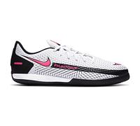 Nike Phantom GT Academy IC Futsal, Scarpe Unisex per Bambini, (Black White Pink Blast), 31.5 EU