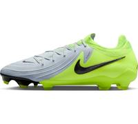 Nike Phantom Gx 2 PRO Fg Scarpe da Calcio Basse da Uomo, Metallizzato Silver Black Volt, 45 EU