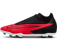NIKE Phantom GX Club DF FG/MG, Sneaker Uomo, Bright Crimson/Black-White, 46 EU