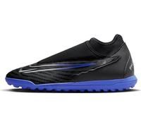 NIKE Phantom GX Club DF TF, Sneaker Uomo, Black/Chrome-Hyper Royal, 41 EU