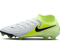 Nike Phantom Luna 2 Elite Fg High-Top-fußballschuh, Scarpe da Calcio Uomo, Metallizzato Silver Black Volt, 46 EU