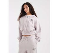 Nike - Phoenix - Felpa lilla con cappuccio e zip-Viola S