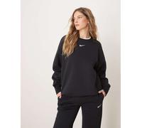 Felpa a girocollo oversize Nike Sportswear Phoenix Fleece - Donna - Nero S (IT 40-42)