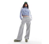 Nike - Phoenix Fleece - Joggers a vita alta e fondo ampio grigi-Grigio XL