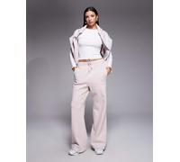 Nike - Phoenix Fleece - Joggers ampi rosa a vita alta XS