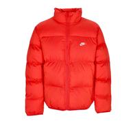 Nike - Piumino Rosso/Bianco con Collo Alto - - Sport - Uomo - Rosso - XL