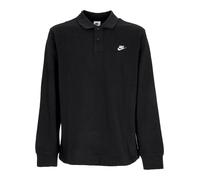 Nike - Polo a Maniche Lunghe Club - - Sport - Uomo - Nero - 2XL