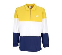 Nike - Polo a Maniche Lunghe con Blocco di Colore - - Sport - Uomo - Multicolore - XL