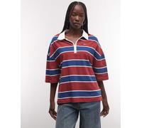 Nike Polo Nike a righe a maniche corte xlarge rosso