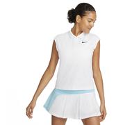 Nike Polo Tennis Victory Bianco Nero Donna L