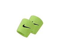 Nike POLSINI BASSI SWOOSH WRISTBANDS Verde limone, Taglia unica
