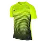 Nike Precision IV Jersey SS Youth, Maglietta a Maniche Corte Bambini, Giallo (Volt/Midnight navy/Black), XS
