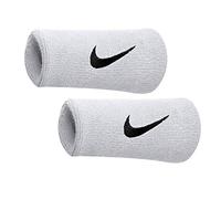Nike Premier Doublewide Wristbands- White/Black