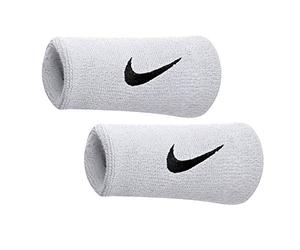 Nike Premier Doublewide Wristbands- White/Black