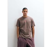 Nike Premium Essentials T-shirt oversize marrone e rosa 2XL