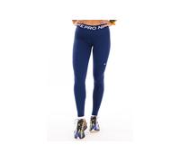 Leggings a vita media con inserti in mesh Nike Pro - Donna - Blu L (IT 48-50)