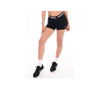 Nike W NP 365 Short 3", Pantaloncini Donna, Black/(White), L