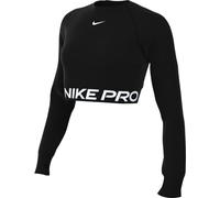 Maglietta da tennis da donna (a maniche lunghe) Nike Pro 365 Dri-Fit Cropped Long-Sleeve Top - Nero M