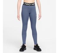Pantaloni per ragazze Nike Girls Pro Dri-Fit - world indigo/black/white - Blu (XL)