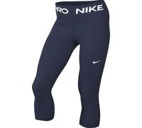Nike PRO CZ9803 - Leggings Corti a Vita Media e Inserti in Rete da Donna