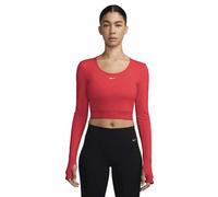 Nike Pro Dri-FIT Cropped W - maglia maniche lunghe - donna XS Red woman Dri-Fit